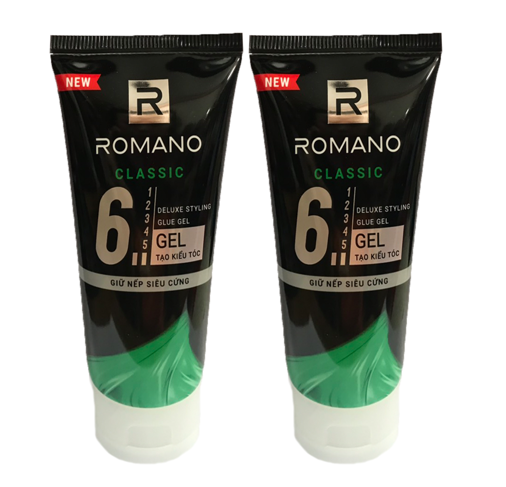 Gel vuốt tóc Romano Classic 150g