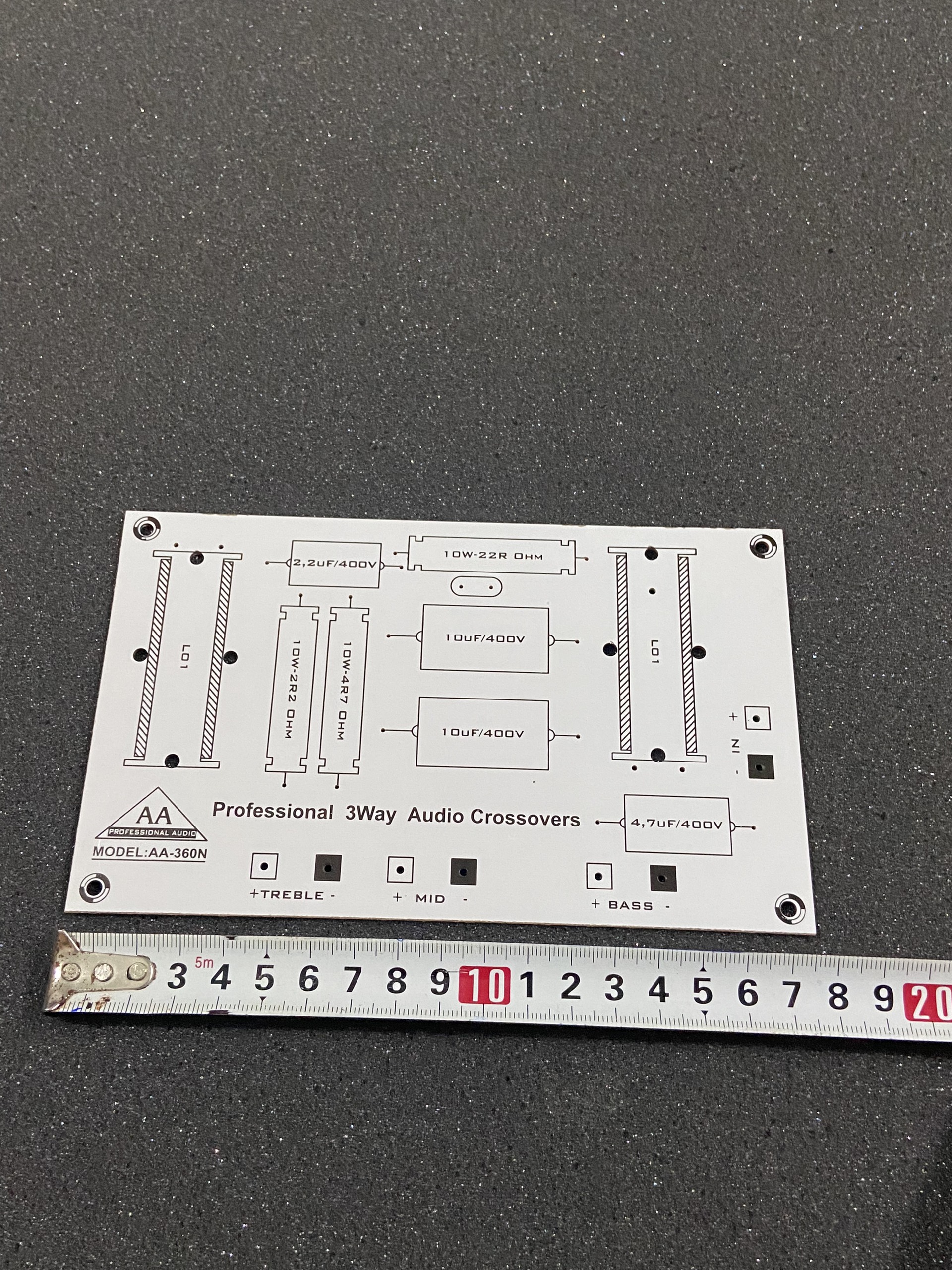 Bo mạch in pcb phân tần loa 3 đường tiếng ( 1 cái)