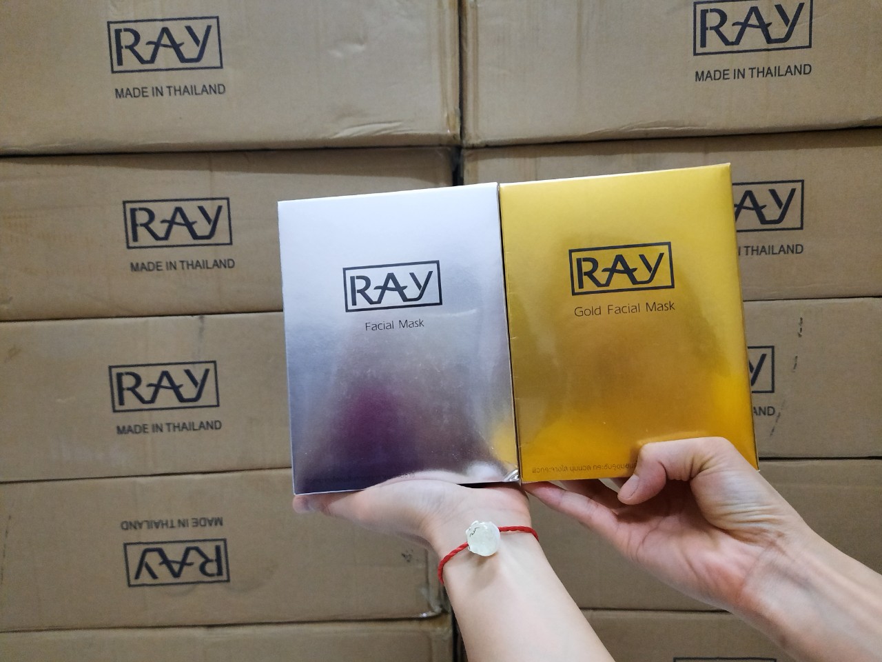 Mặt nạ lụa tơ tằm RAY Thái Lan