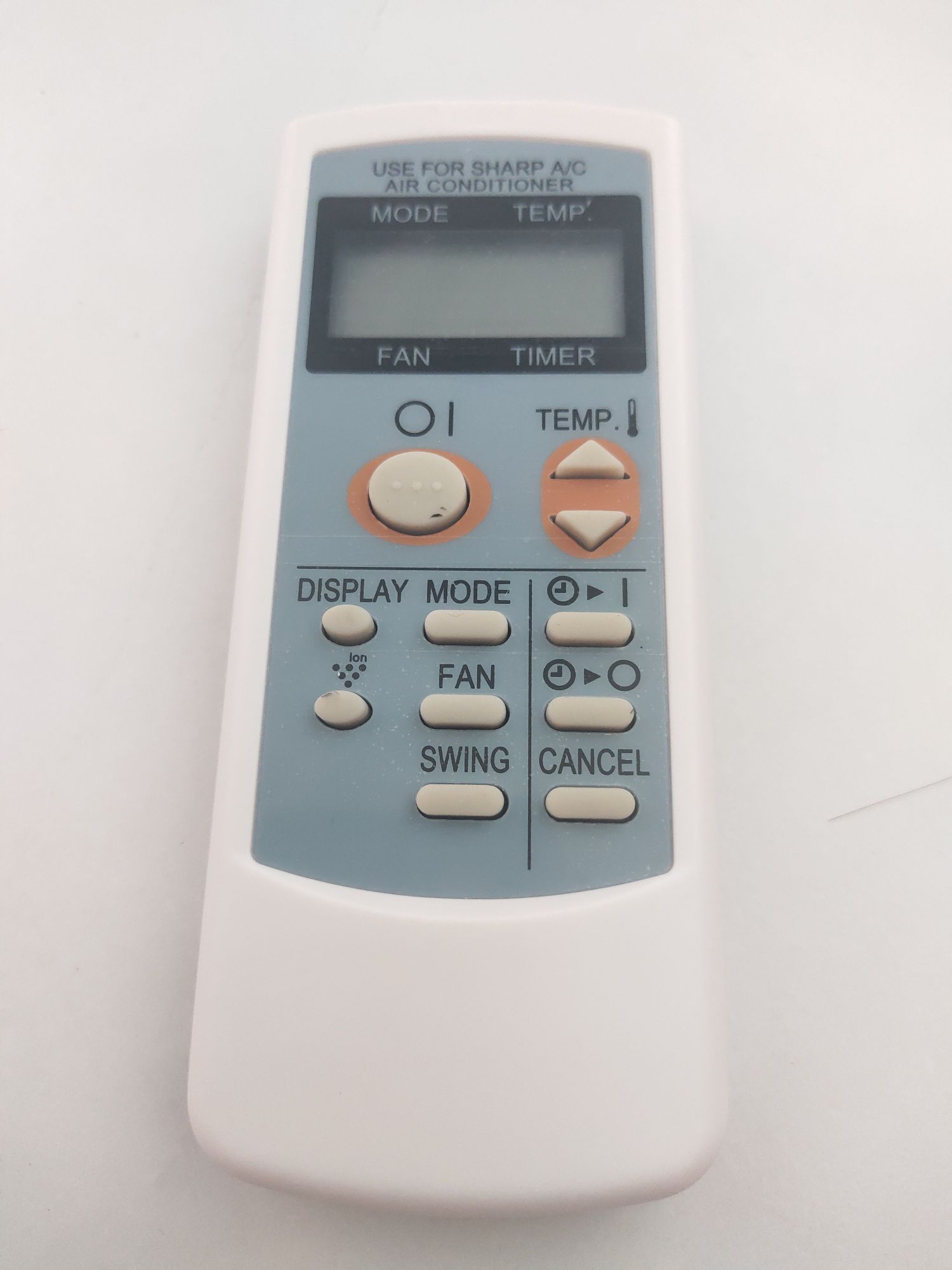 [HCM]Remote điều khiển điều hoà Sharp loại 11 nút ion