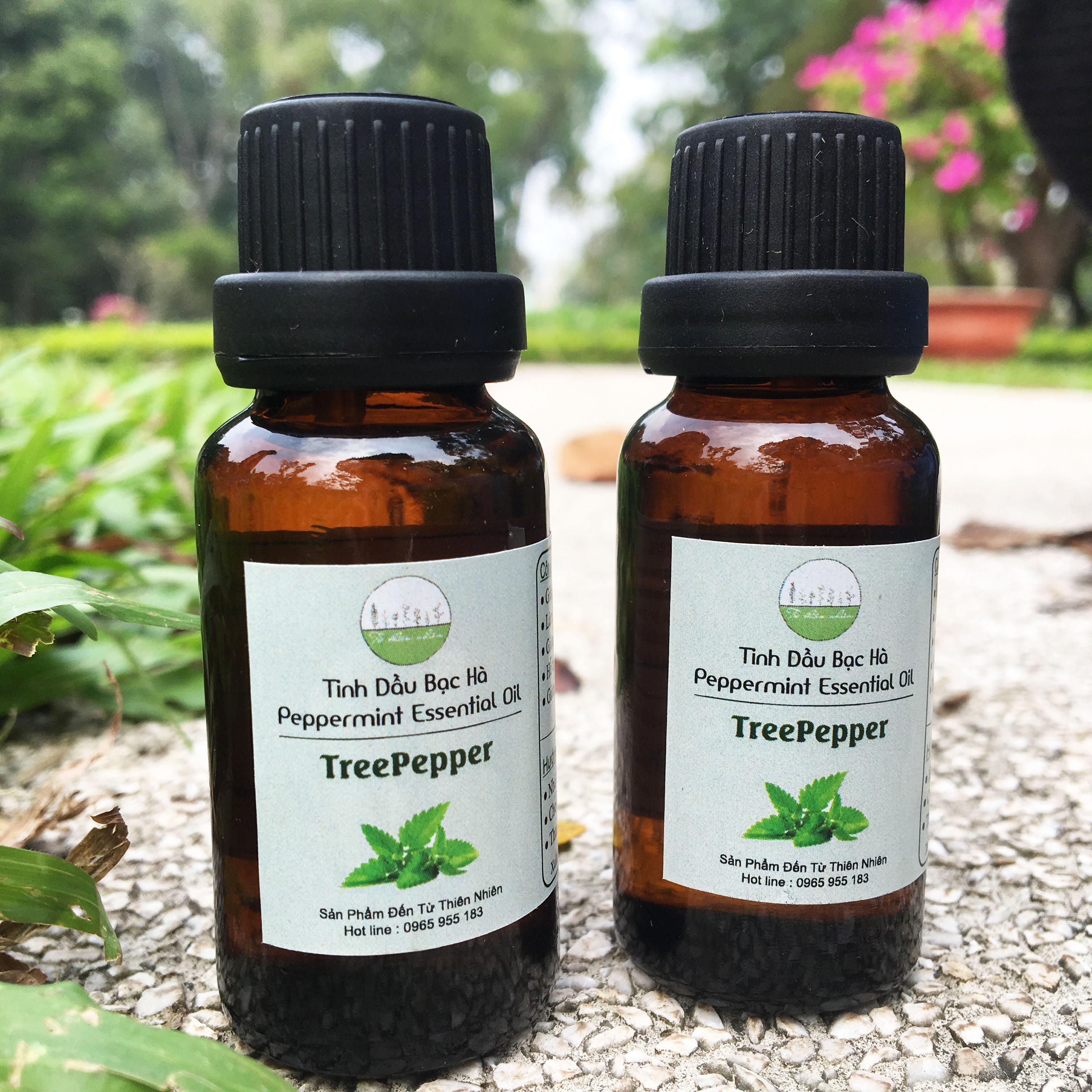 [HCM]Combo 2 Chai Tinh Dầu Bạc Hà 40ml (20ml+20ml) tuthiennhien