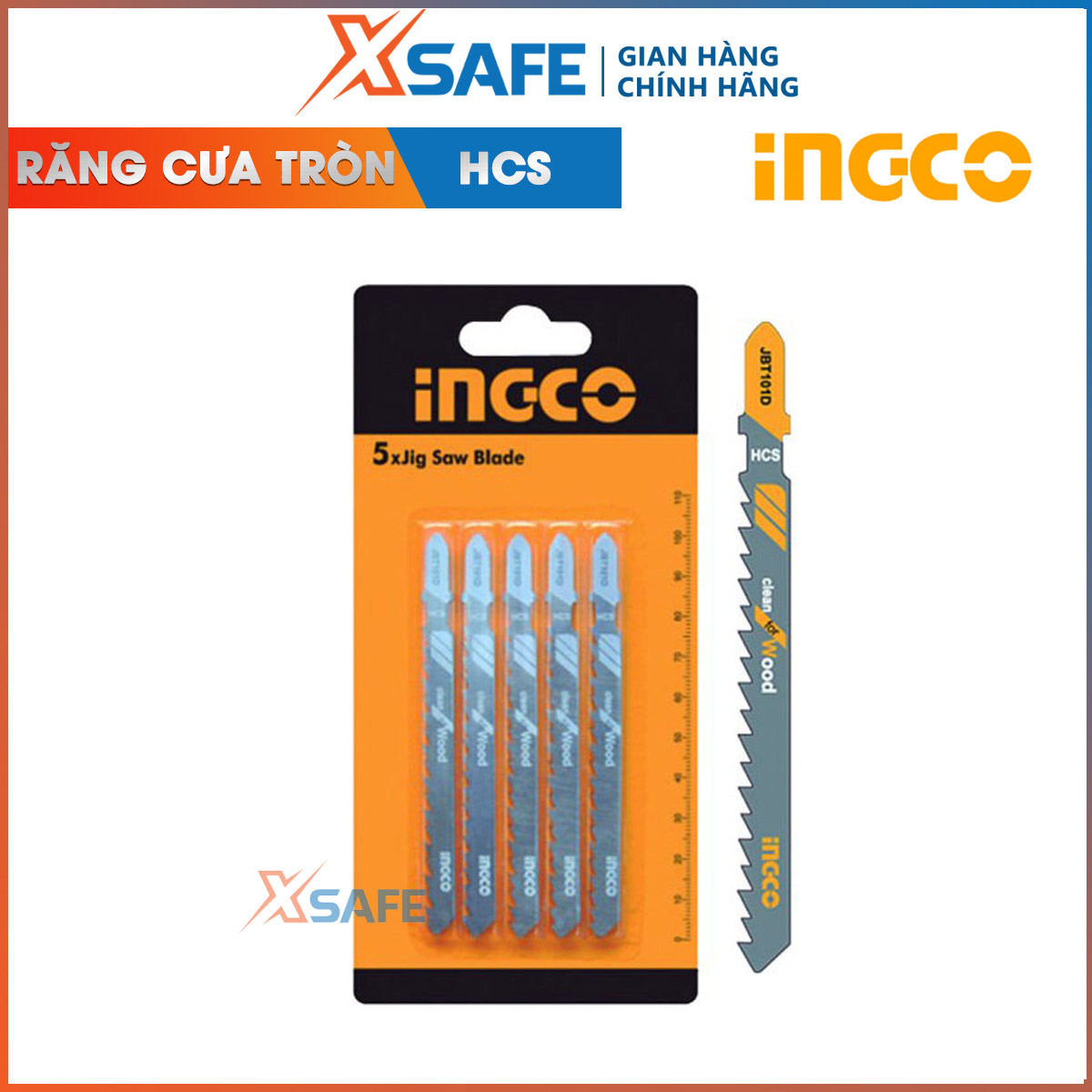 Set of Saw Blade parasols wooden ingco JBT101D. Saw Blade wood material HCS, 5 pcs/set, material HCS, teeth circular saw. Packed in the plastic paper