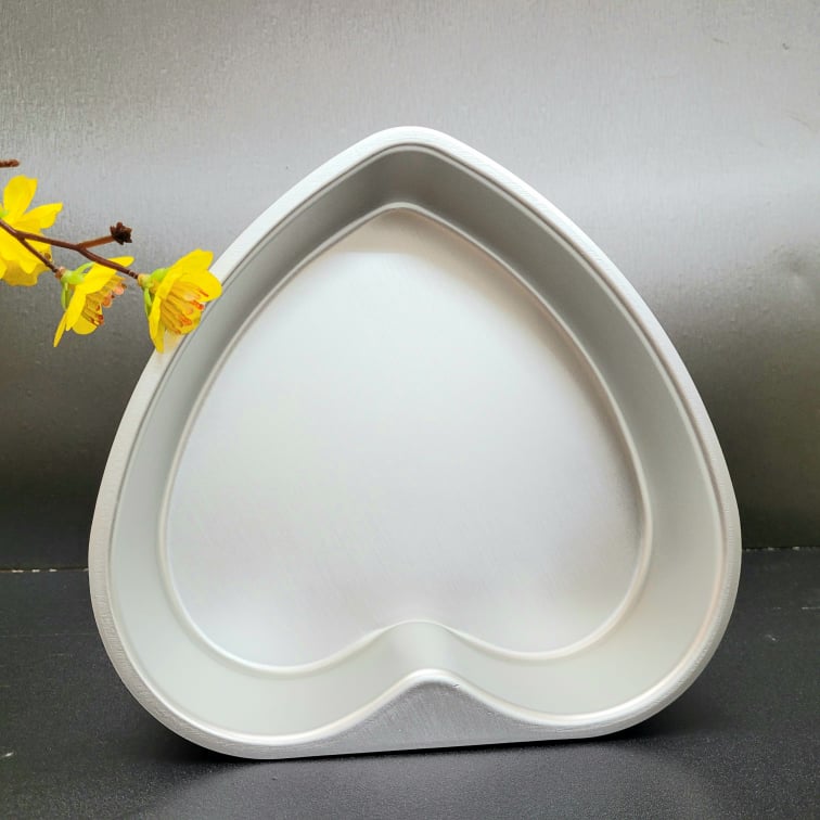Khuôn Bánh Nhôm Đúc Cao Cấp - Hình Trái Tim II Đồ Gia Dụng nhà bếp, Dụng cụ pha chế, Khuôn làm bánh và nguyên liệu