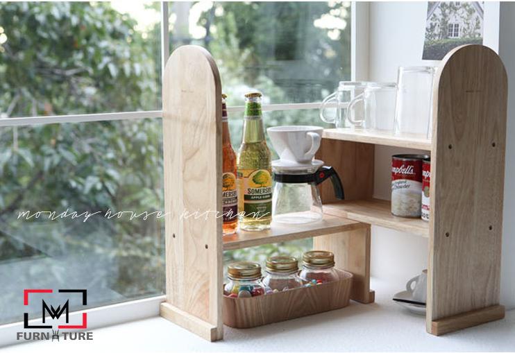 KỆ GIA VỊ GỖ CAO CẤP - CUP SHELF