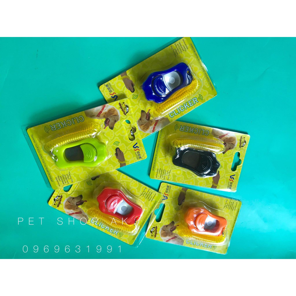 Clicker huấn luyện chó ,dụng cụ huấn luyện chó nghiệp vụ
