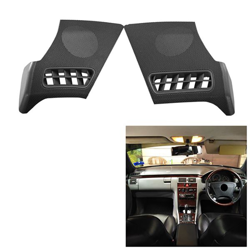 Car Dash Board Side Air Vent Speaker Grill Cover for Mercedes Benz W210 E-CLASS E320 E430 E55 1996-2002