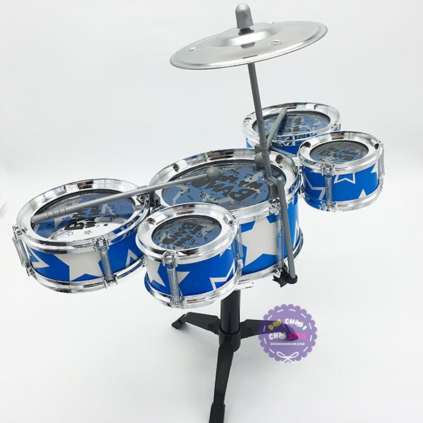 [HCM]Bộ trống JAZZ DRUM 5 trống có ghế