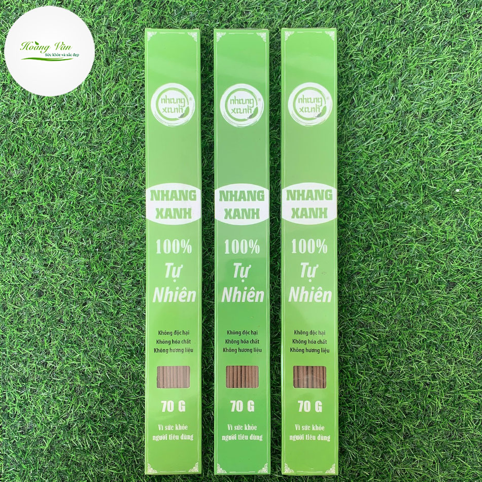 Combo 3 x Hộp 70g Nhang Xanh Trầm Hương