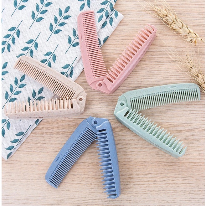 Lược chải tóc 2 đầu chải tóc, Massage Da Đầu, Chống Tĩnh Điện, Gấp Gọn Tiện Lợi