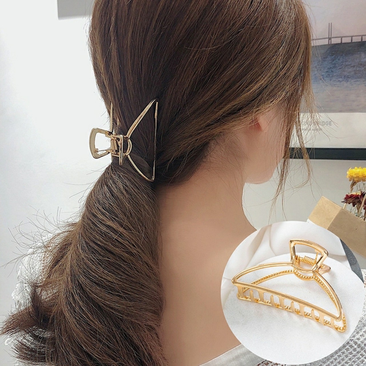 Kẹp Gấp Tóc Hàn Quốc Thanh Lịch III