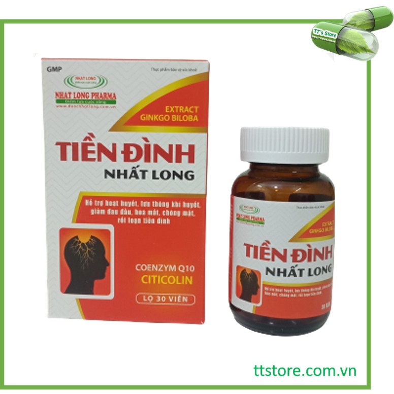 Tiền đình Nhất Long - Rối loạn tiền đình, chóng mặt, hoạt huyết