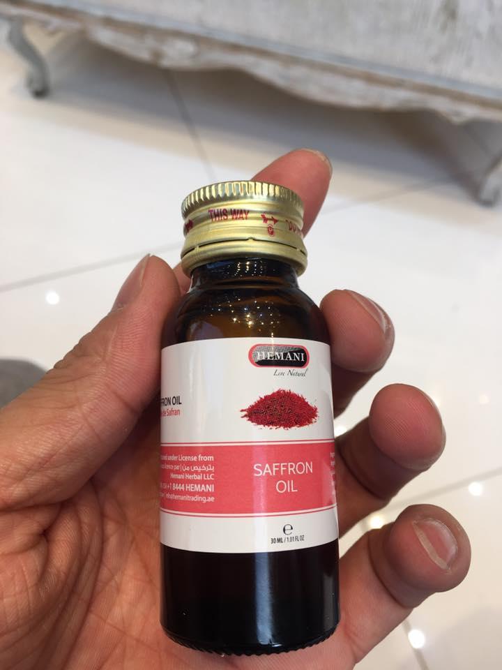 Tinh dầu dưỡng Saffron Oil Hemani 30ml