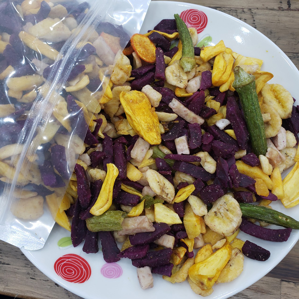 2kg Trái cây sấy thập cẩm vụn