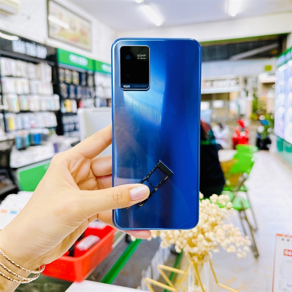 Bộ vỏ Vivo Y21s zin mấu máy chuẩn.