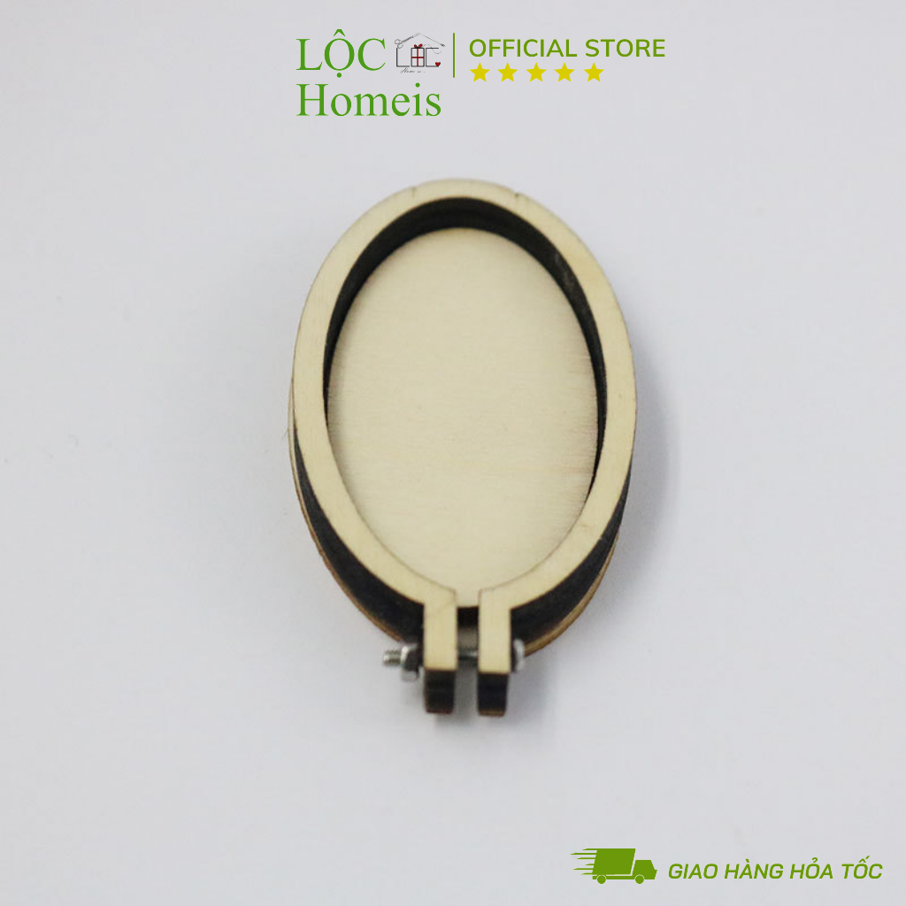Khung gỗ mini làm móc khóa Handmade - LỘC Homeis