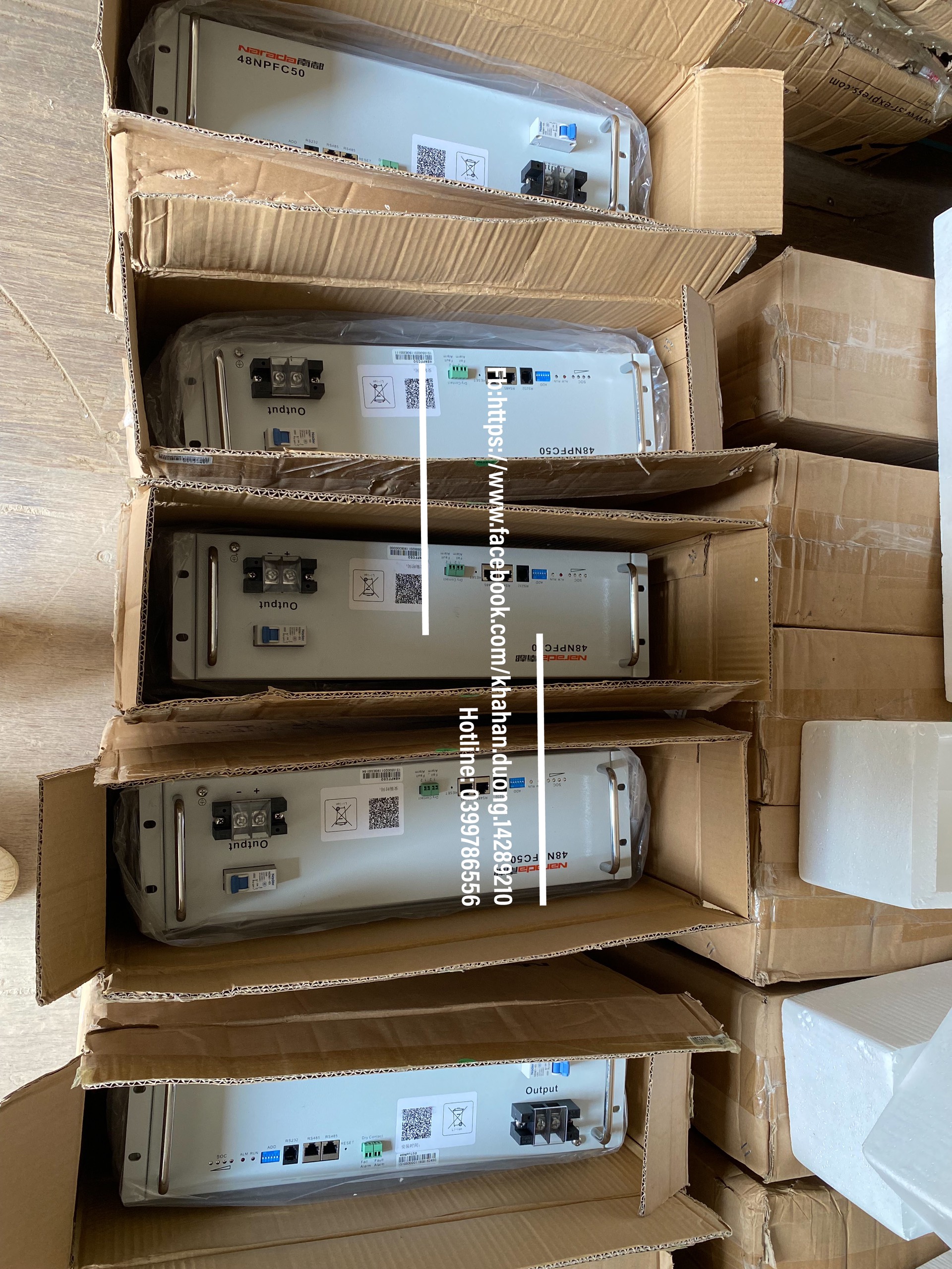 Pin lưu trữ điện mặt trời Narada 48V50Ah [HÀNG CHÍNH HÃNG]
