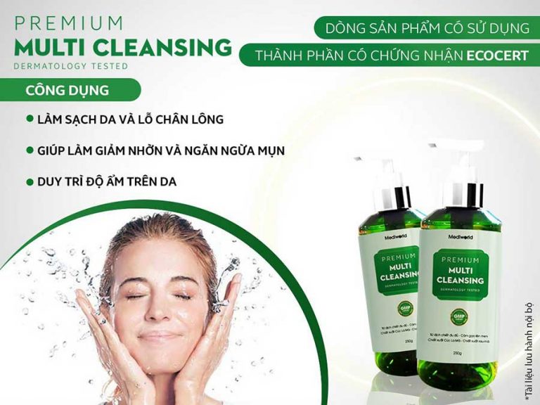 Sữa rửa mặt Premium Multi cleansing 150g / Mediworld