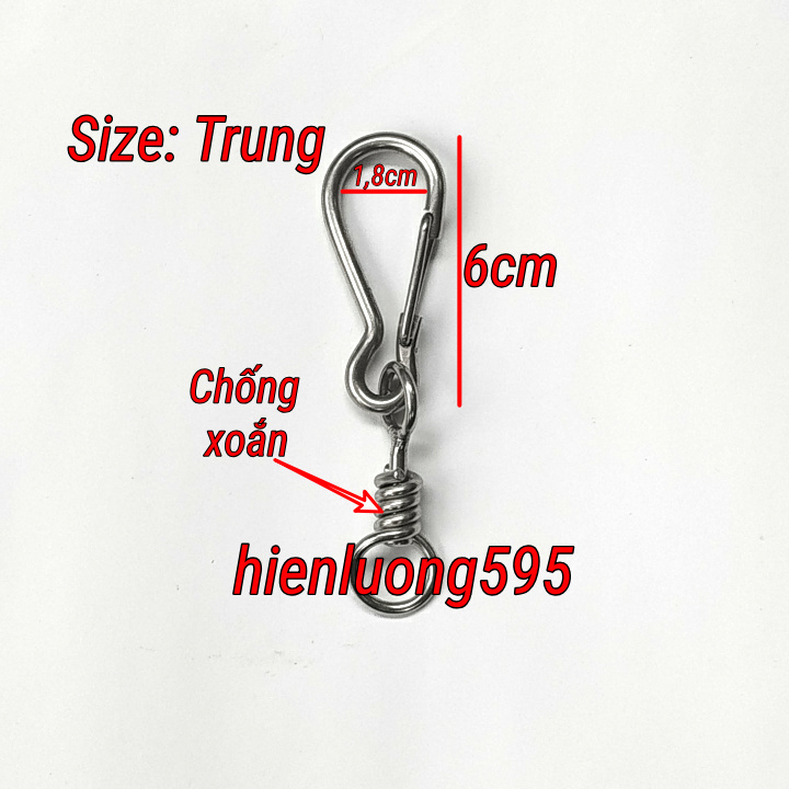 Móc xích chó inox