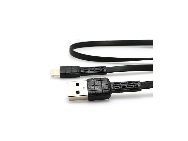 Cáp sạc iPhone Remax Armor Data Lightning Rc-116i hỗ trợ sạc nhanh 2.4A