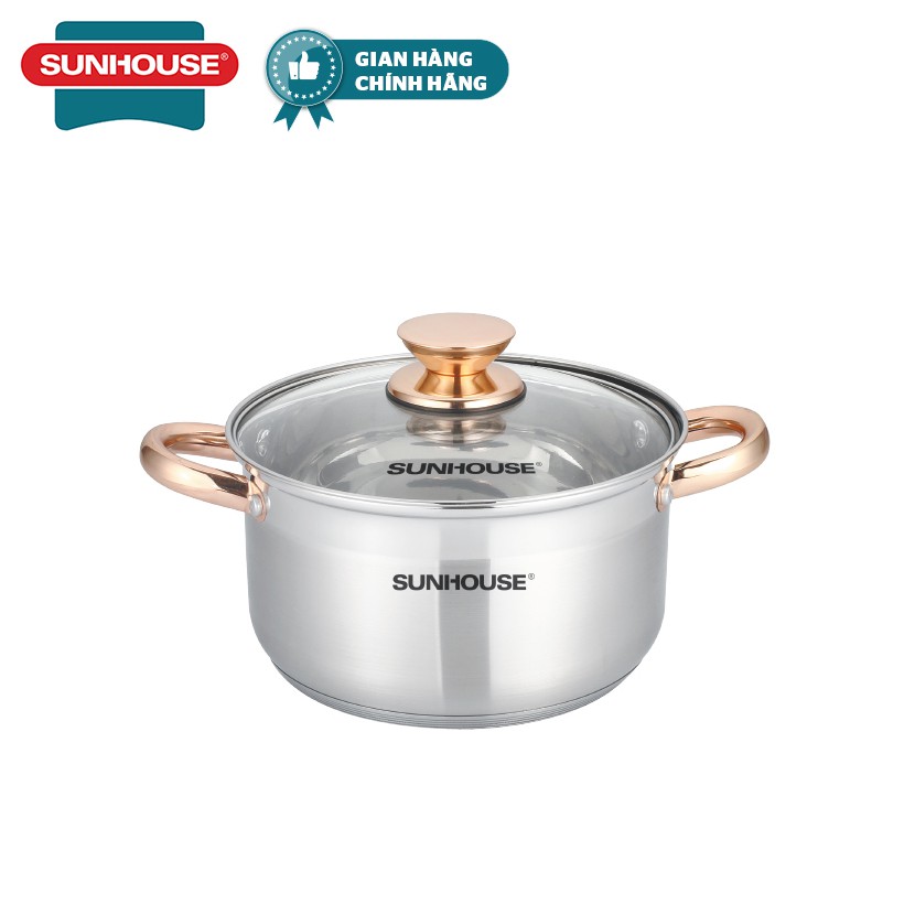 Nồi inox 5 đáy SUNHOUSE SHG24220