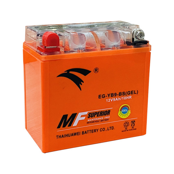 [HCM]Bình Ắc quy motor Eagle Gel EG-YB9-BS (12V - 9Ah)