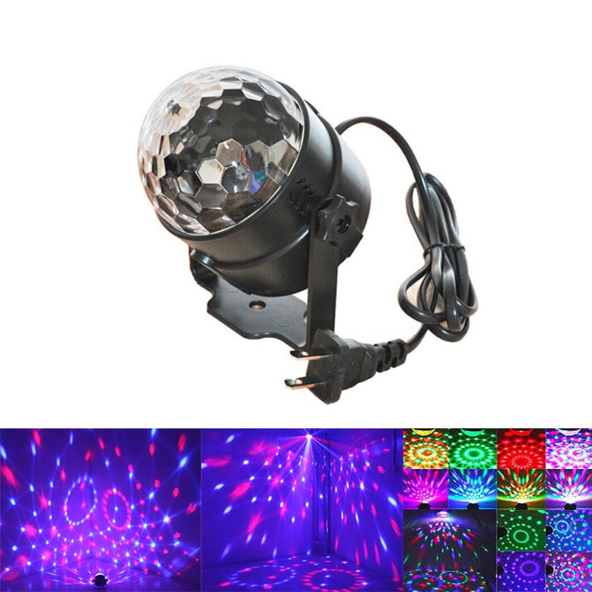 Đèn led xoay 7 Màu