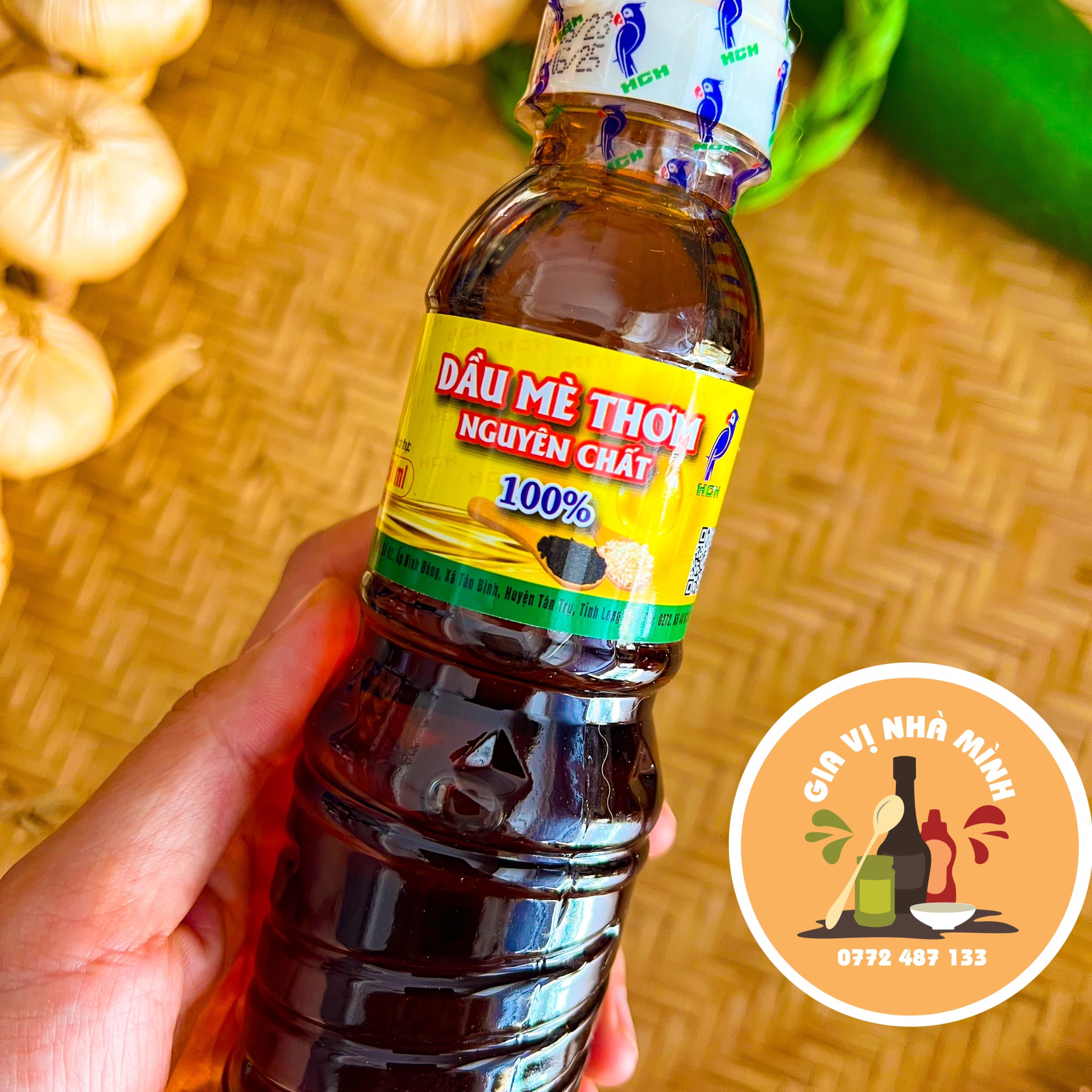 DẦU MÈ CON KÉT  HCH - CHAI 250ML