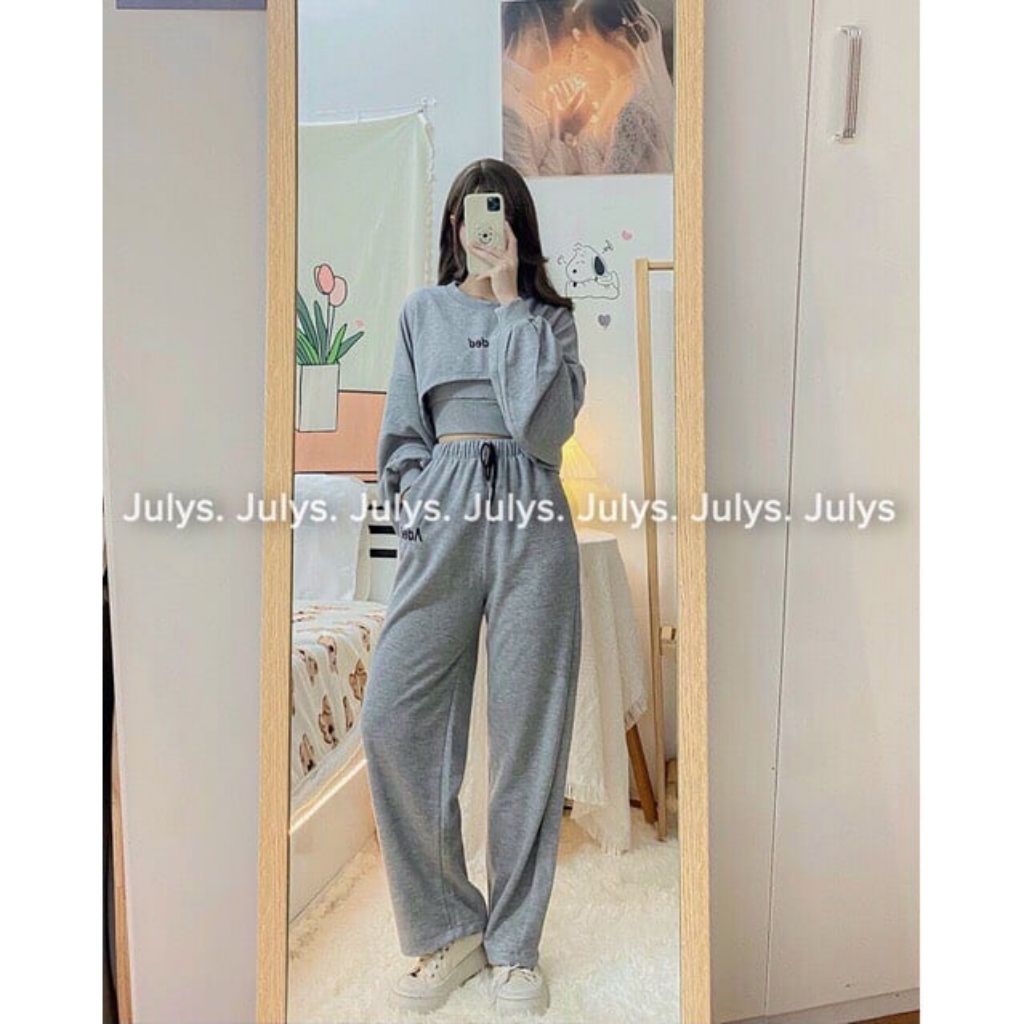 set đồ thun ade 3 món siêu hot