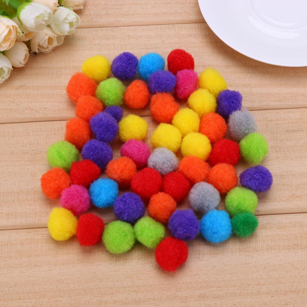 Hạt pompom - pom pom nhiều màu( túi to)