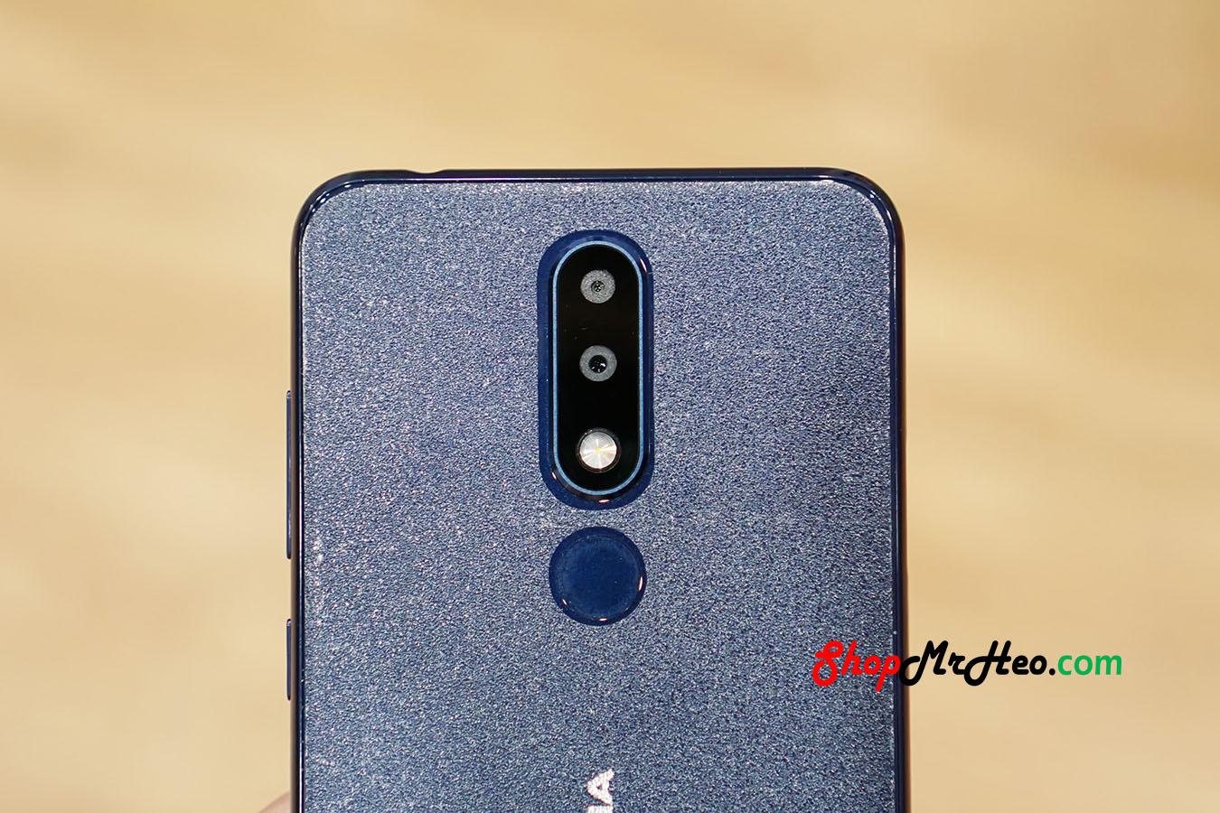 [HCM]Bộ 3 Skin Dán Mặt Lưng Vân 3D Nokia 5.1 Plus - Nokia X5