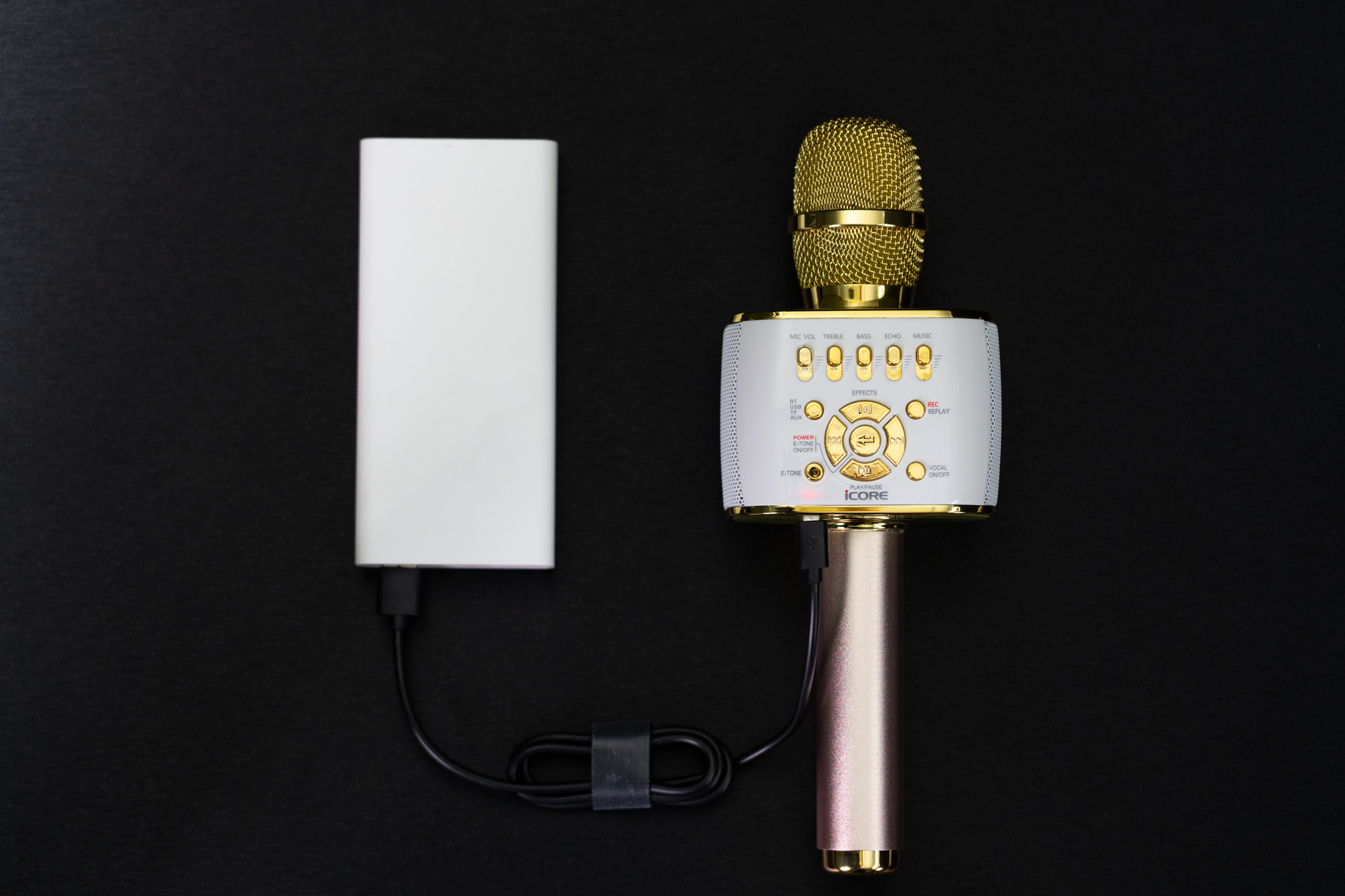 Micro Karaoke kèm loa bluetooth iCore IC-M99