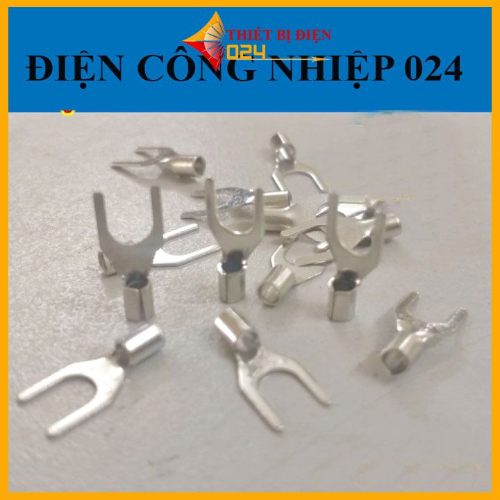 Đầu cos Y trần SNB 5.5-6 sử dụng cho cáp 4-6mm² (50 cái )