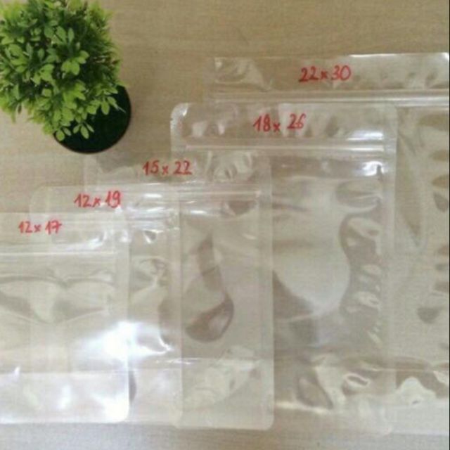 combo 10 cái túi zip đựng bột size 100g