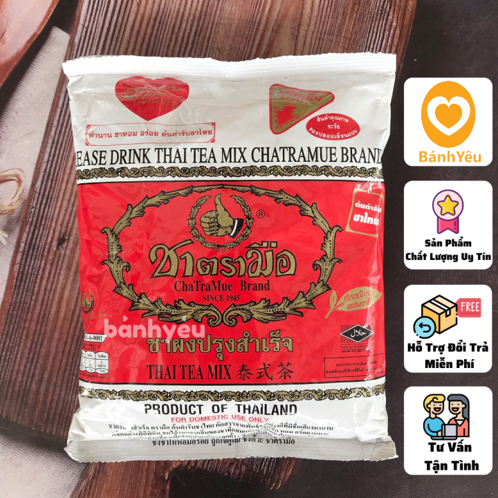 TRÀ THÁI ĐỎ CHATRAMUE 400G PHA TRÀ SỮA