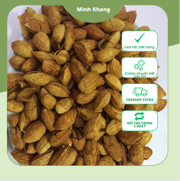 500g Hạnh nhân rang bơ loại 1 vỏ siêu mỏng
