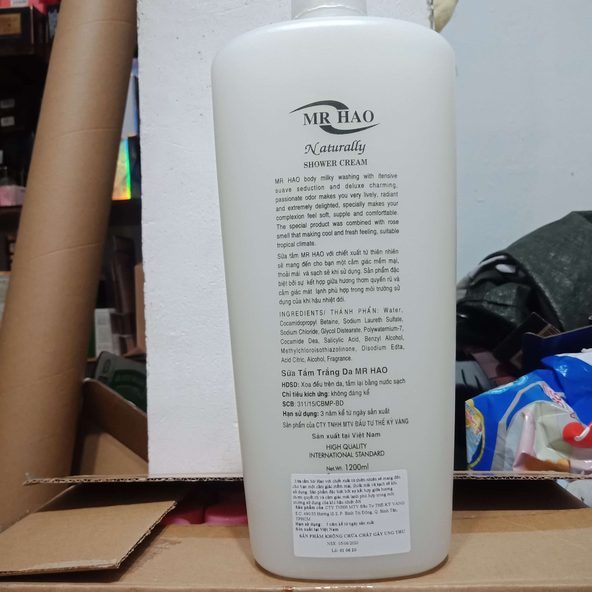 [HCM]Sữa Tắm Dê Cao Cấp Bông Hồng 1.2 lít