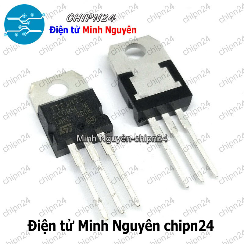 [3 con] (KT1) Transistor TIP147 TO-220 PNP 10A 100V (TIP147T TIP 147) - HH006927