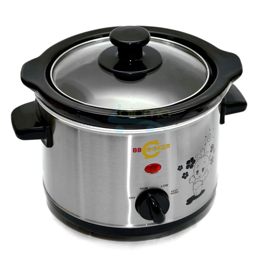 Nồi nấu nhanh nấu chậm hầm kho nấu cháo dinh dưỡng 1.5 lít BBcooker BS15