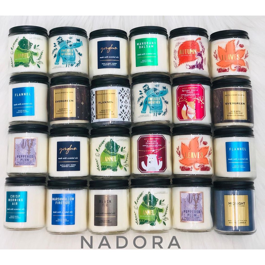 [HCM][Đủ Mùi - Link 2/3] Nến Thơm 1 Bấc Bath And Body Works Candle 1 Wicked (198g)