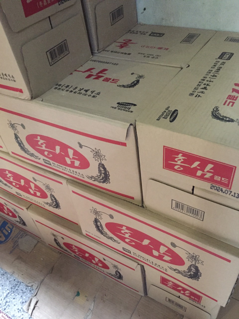Nước hồng sâm/ Đông trùng chai hàn quốc 100 chai