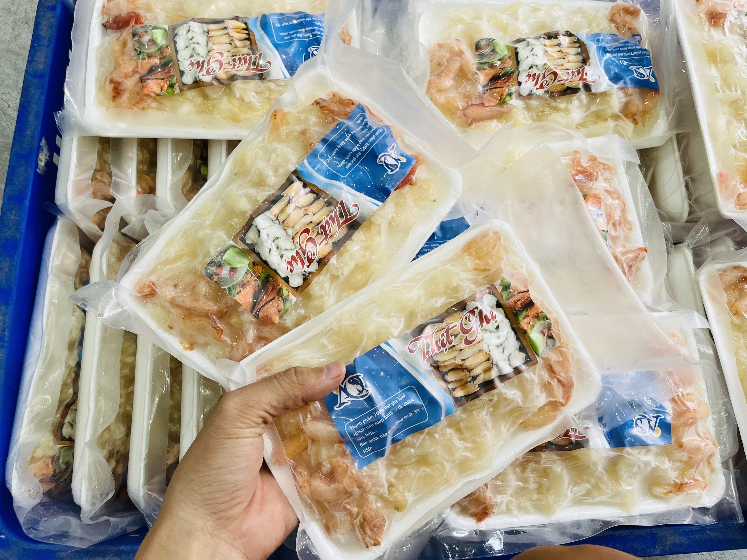 [GIAO NHANH 2H HCM] Giá Sỉ 1Kg Combo Thịt Ghẹ
