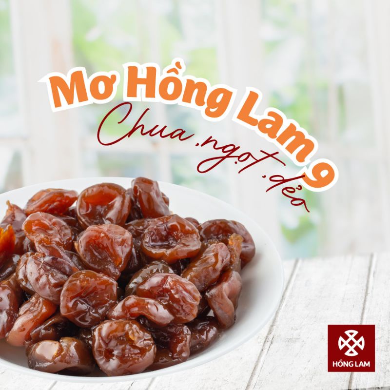 Mơ Hồng Lam 9 ô mai Hồng Lam