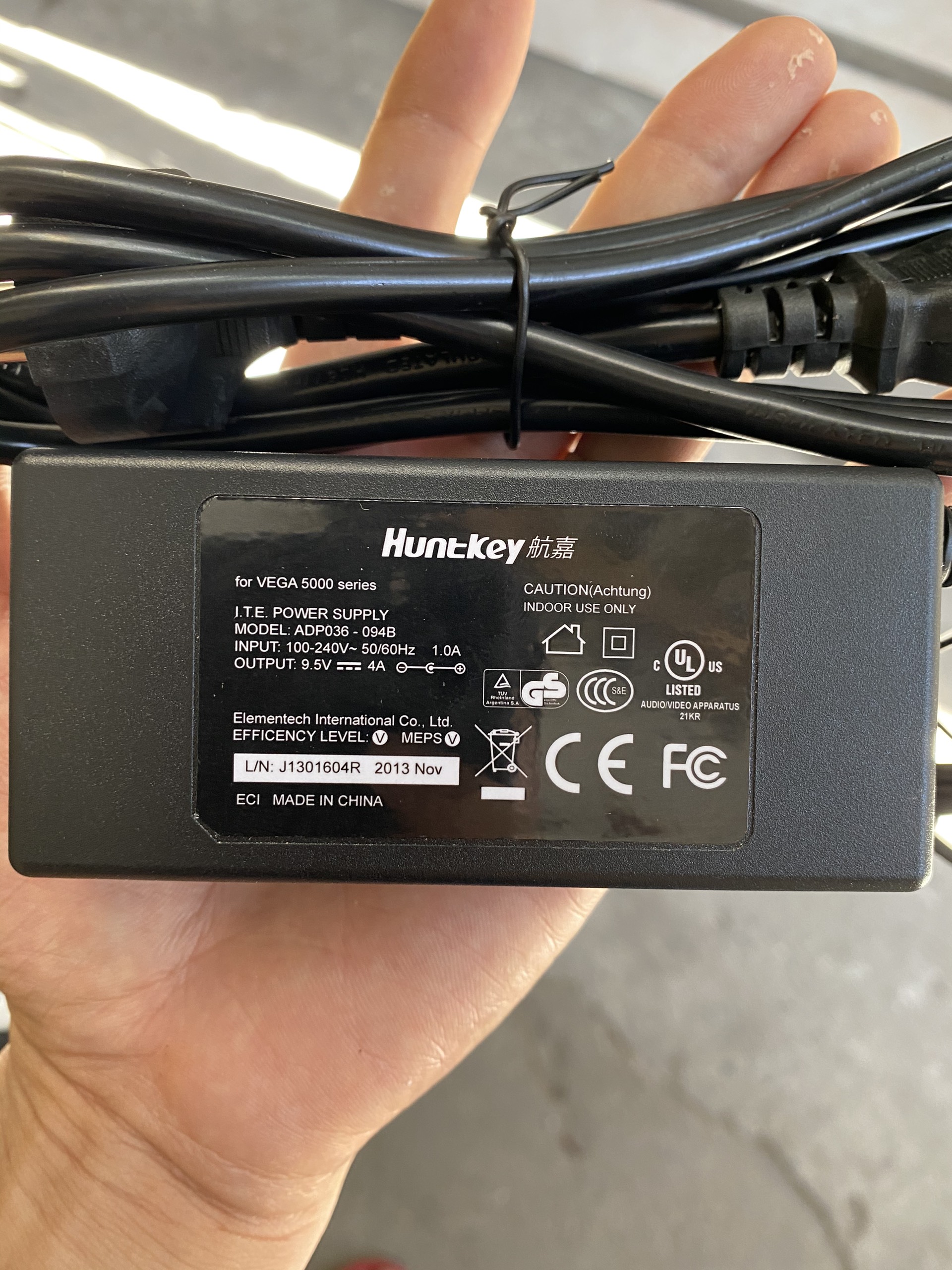 Dây nguồn máy pos s90 9.5v-4a hàng cao cấp