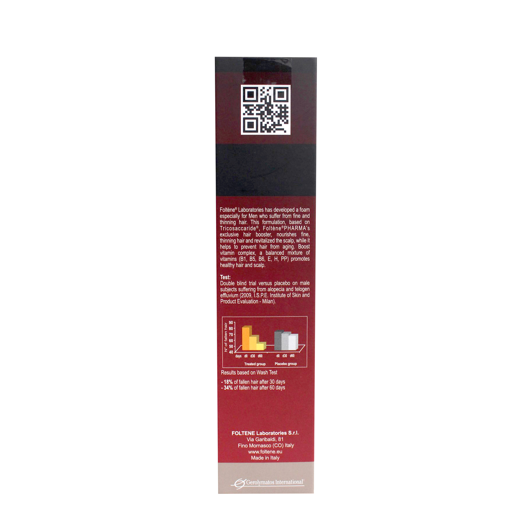 FOLTÈNE – FOAM MEN THINNING HAIR
