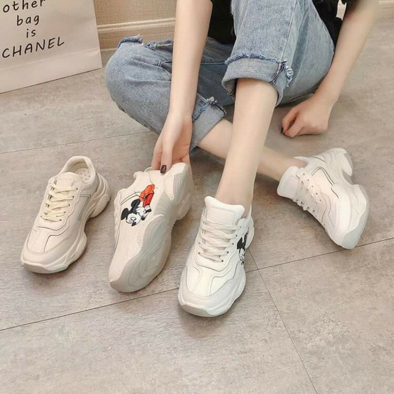 Giày Mickey Nữ - Free ship - Giày thể thao nữ