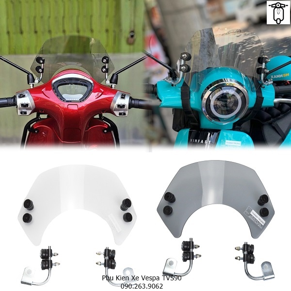 Kính Chắn Gió Siêu Đẹp Cho Các Dòng Vinfast Evo 200