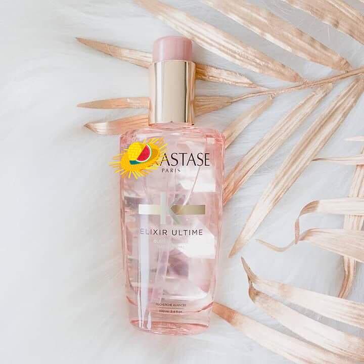 Dầu dưỡng tóc phục hồi cho tóc nhuộm Kerastase Elixir Ultime Rose 100ml