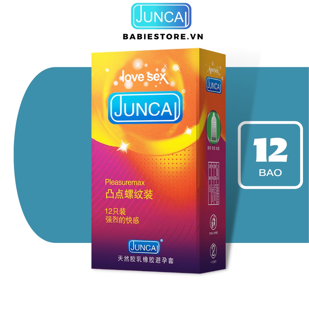 Bao cao su Juncaii Pleasuremax