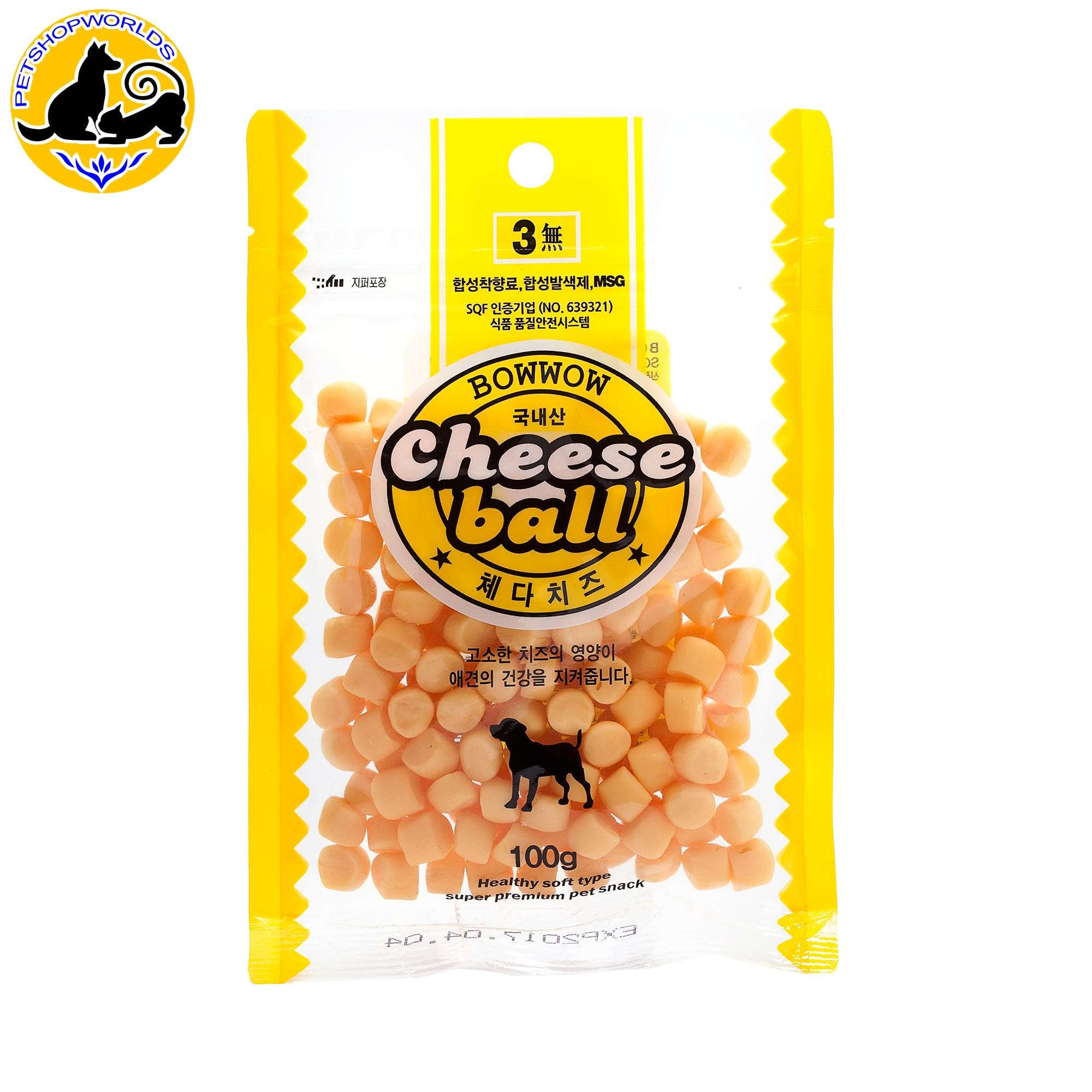 PHÔ MAI VIÊN CHO CHÓ  Bowwow 100g