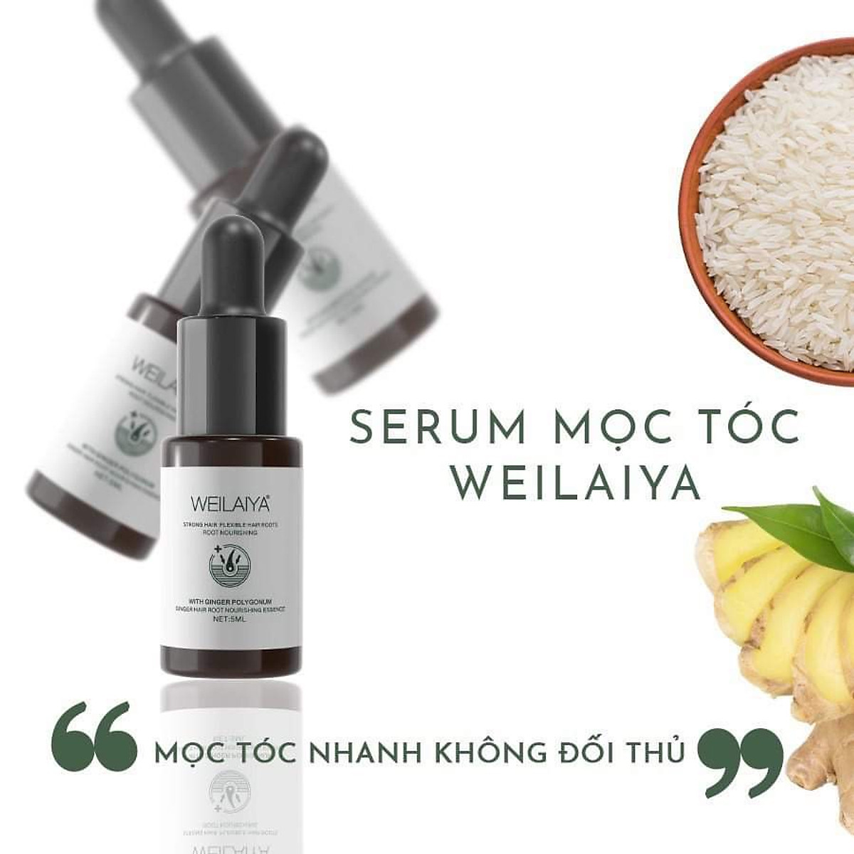 Serum Huyết Thanh Giúp Mọc Tóc Weilaiya [ CHÍNH - HÃNG ]